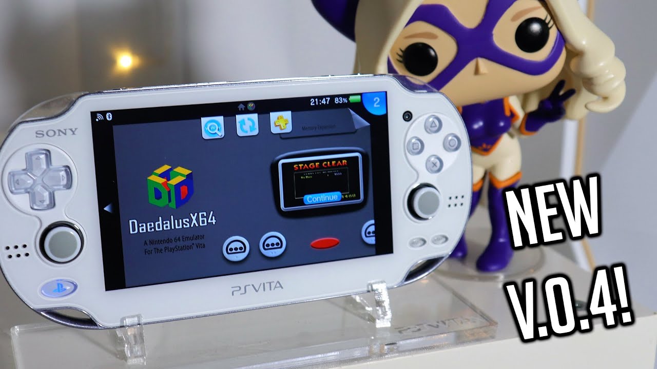PS Vita Hacks: DaedalusX64 Update Version 0.4 | HUGE Fixes