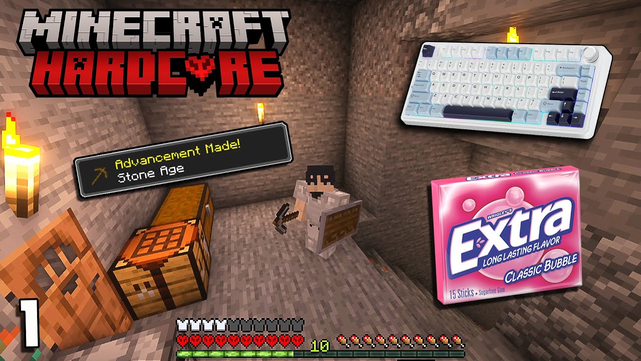 Hardcore Minecraft ASMR 