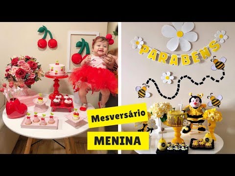 TEMAS PARA MESVERSÁRIO DE MENINA