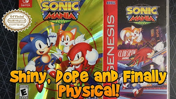 Sonic Mania Plus Sega Genesis? Nintendo Switch Physical Release Rant & Unboxing!