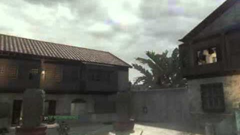 Call of Duty Black Ops - Spawn Cross Map Tomahawk on Villa