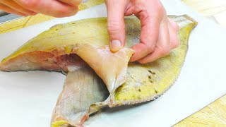 Минимум возни, максимум вкусноты. Камбала в духовке, под луково -  майонезной шубой.