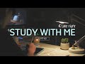 2hour study with me late night  relaxing lofi rain sounds  pomodoro 5010