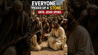 She deserved judgment. but Jesus chose mercy❤️✝️ #jesus #god #christianshorts #shorts #shortvideo