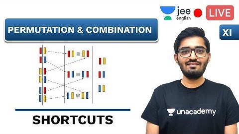 Permutation & Combination | Shortcuts | Unacademy JEE English | JEE Mathematics | Nishant Sir