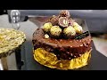 كيكة الفيريرو سهلة و بنينة لأعياد الميلاد و جميع المناسبات 😍🍫🎂