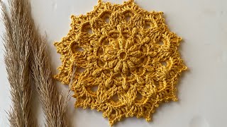 Learn to Crochet an Amazing Floral Mandala  It's Easier Than You Think!
