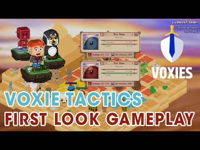 Voxie Tactics Demo is OUT! First Impressions And Gameplay | Archie Lim [ENGLISH/FILIPINO]