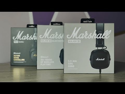 Видео: Обзор Marshall Major III и Mid A.N.C. Что нового?