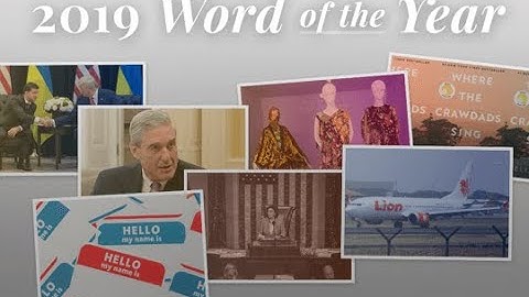 2019 Word of the Year: Behind the Scenes