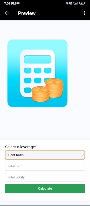 financial leverages calculator using html css and JavaScript #coding # ...
