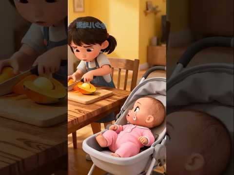 أعطت أخاها مانجو بدل الحليب فحدثت الصدمة