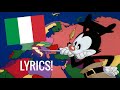 Yakko S World Italian Lyrics Yakko S World Italian Lyrics