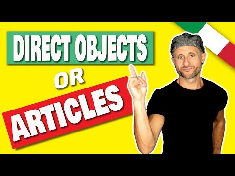 Italian Direct Object Pronouns Explained - Italian Grammar Lessons for Beginners