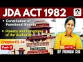 📘JDA Act 1982 | Chapter 3, 4 | Section 13 - 20 Powers and Functions of the Authority | JDA-JLO #rpsc