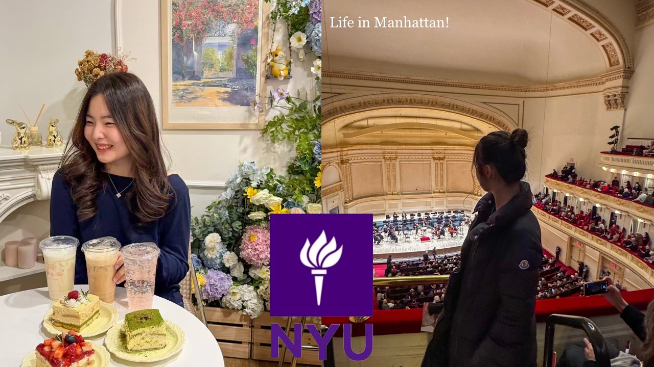 우드버리에서 몽클 쇼핑하고 카네기홀 공연 보는 뉴욕대생 브이로그 | NYU student life shopping in Woodbury & visiting Carnegie Hall
