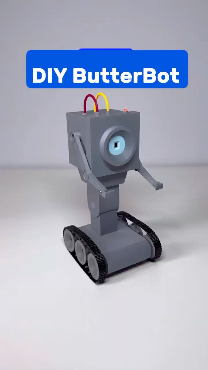 Crazy DIY Butter Bot Replica using the New ‪@Arduino‬ Nano R4 and