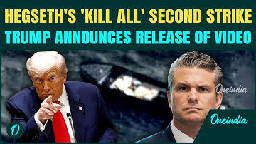 Trump PROMISES Venezuela Boat Second Strike VIDEO Release: Trump to FIRE HEGSETH For ‘War Crimes’? 