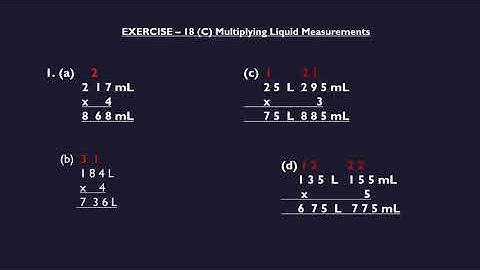 Class 3, Mathematics, Chapter 18, Part 5, Measures of Capacity by Vijaya Lakshmi