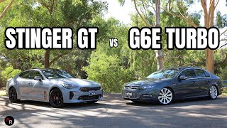 Kia Stinger GT vs Ford Falcon G6ET Comparison! Surprisingly Similar* Polestar Vs Stinger Gt