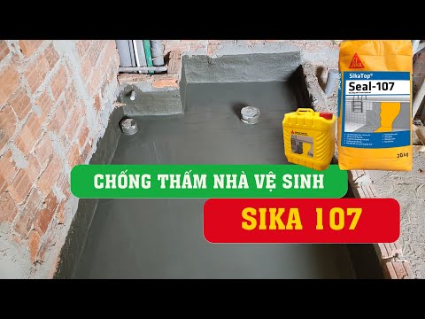 Video: Bột Bả Nhà Tắm Chống ẩm: Bột Trét Chống Thấm Cho Phòng Tắm Và Các Khu Vực ẩm ướt