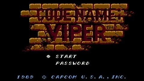 Code Name Viper (NES) GOOD GAMES DONE CHEAT!!