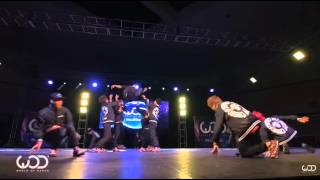 Kyushudanji Shinsengumi 1st Place Youth  FRONTROW  World of Dance Los Angeles 2015  #WODLA15