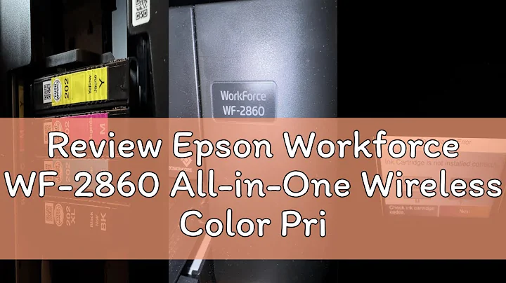 Review Epson Workforce WF-2860 All-in-One Wireless Color Printer with Scanner, Copier, Fax, Ethernet