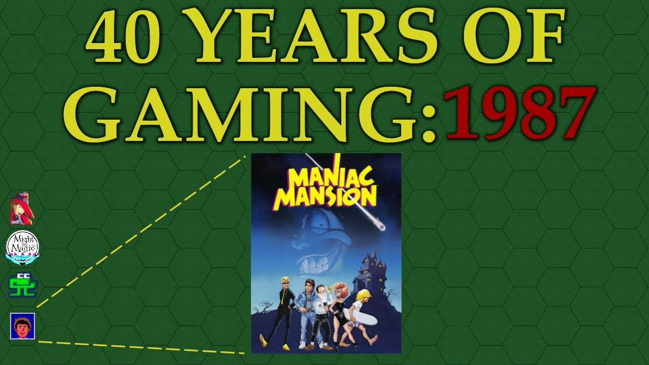40 Years of Gaming: 1987 - Maniac Mansion