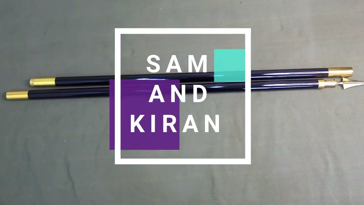 Wooden Ceremonial Flagpole, indoor wooden Flag Pole, 8 foot flag pole