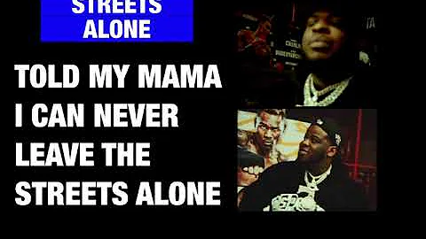 MAXO KREAM - STREETS ALONE Feat. A$AP ROCKY [OFFICIAL LYRIC VIDEO]