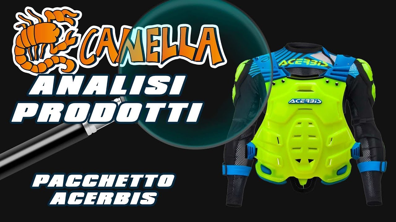 Pettorina Protettiva Acerbis Profile - Rosso, Taglia Unica