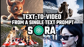 AI Generated Videos from a Single Text Prompt? Introducing Sora — OpenAI’s text-to-video model 🤯