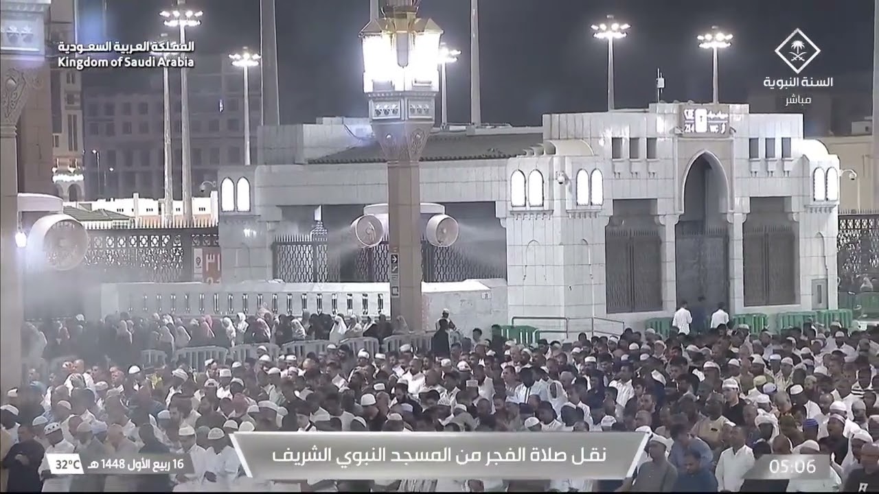 صلاة الفجر ليوم ١٦-٣-١٤٤٨هـ لفضيلة الشيخ #عبدالله_القرافي