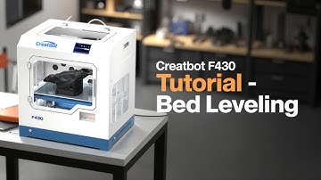 CreatBot F430 Tutorial – Bed Leveling (Step-by-Step)