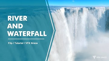 VFX Breakdown | Waterfall with Houdini | VFX Grace