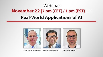 Webinar : Real-World Applications of AI