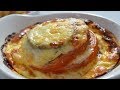 Milhojas de Berenjena, Tomate y Mozzarella