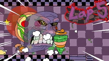 Here we freaking go again... [ Pizza Tower LHPP - John Gutter Lap 5 Lunatic P Rank The Noise ]