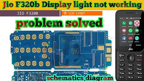 Jio f320b Display light not working problem jumper solution|#thesoilboy