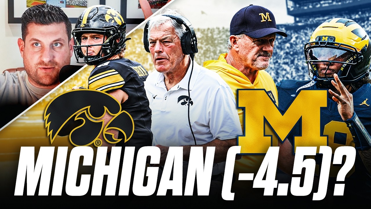 PICKING Iowa at Michigan: Can QB Bryce Underwood TAKE CARE of Hawkeyes stout defense?
