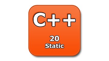 C++ Tutorial - 20 - Static