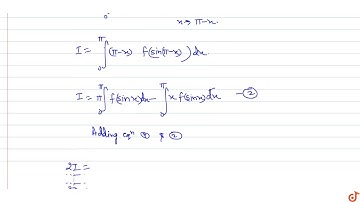 If `int_0^(pi)xf(sinx)dx=Aint_0^(pi/2)f(sinx)dx`, then A is