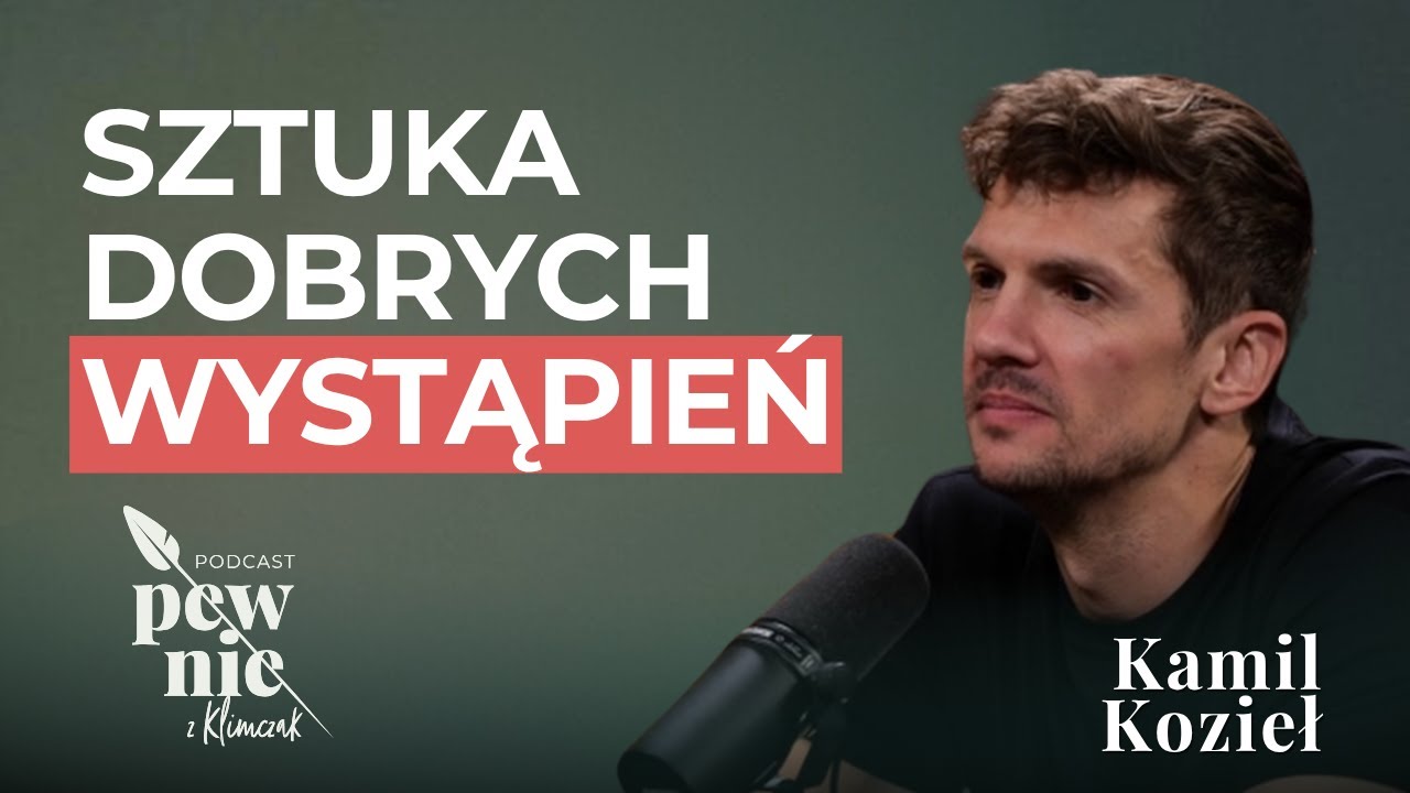 Jak tworzyć zapadające w pamięć wystąpienia publiczne? || Kamil Kozieł