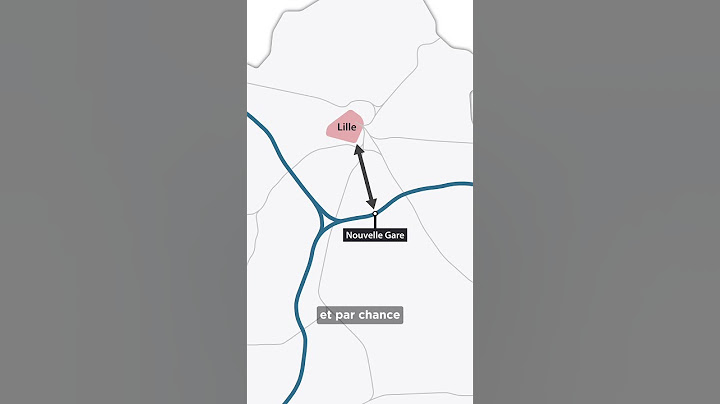 Pourquoi il y a deux gares TGV à Lille ? #train #transports