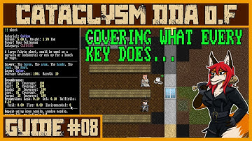 Important Hotkeys | Cataclysm DDA .F Tutorial #8