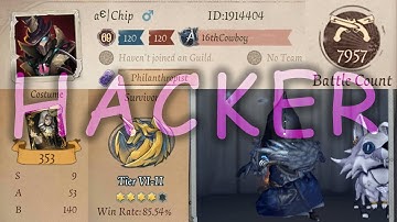 The 3rd Time I Met Hacker in This Lovely Game | Identity V Isabella Got Bullied By Cheater 🖤🖤🖤