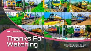 Eastern Railways Tribute Mash Up || Indian Railways || EMU MEMU DEMU WAP4 WAP5 WDM3A WDM3D WDP4D etc