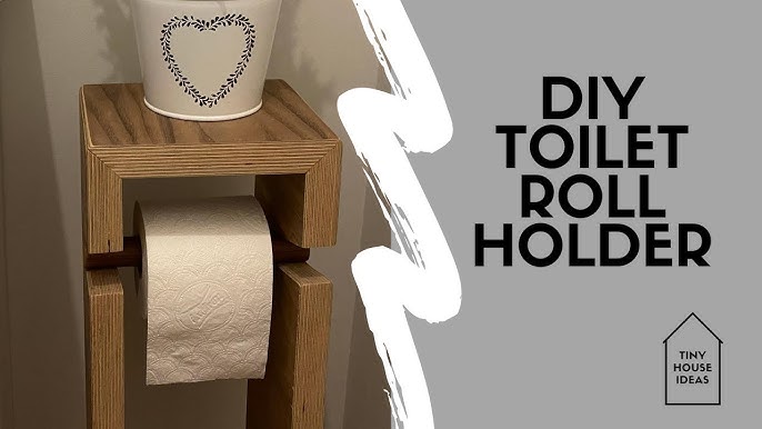 DIY Scrap Wood Toilet Paper Holder — Walker's Woodworks