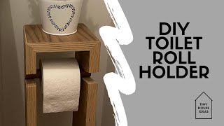 DIY Toilet Roll Holder - Tiny House Ideas x HJ Custom Builds